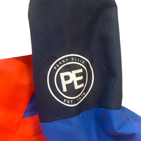 Perry Ellis Men's Windbreaker Jacket Multicolor Size S - Picture 1 of 8